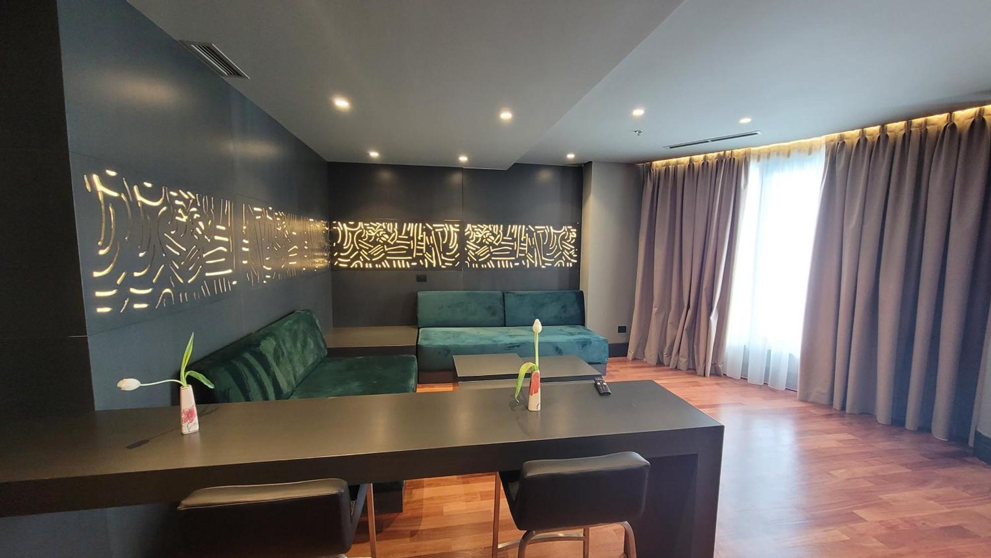 Arka Art Hotel Tirana Exteriér fotografie The interior of the hotel